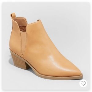 Camel Ankle Boots